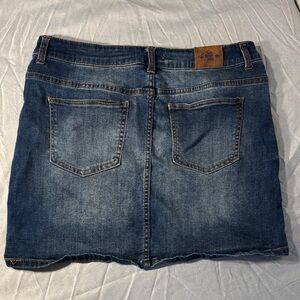 Denim Mini Skirt
